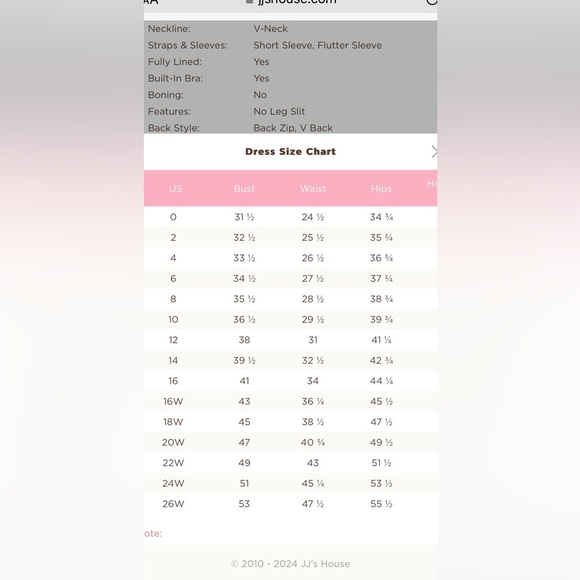 JJ’s House Taupe A-line V-Neck Floor-Length Dress - Picture 4 of 8